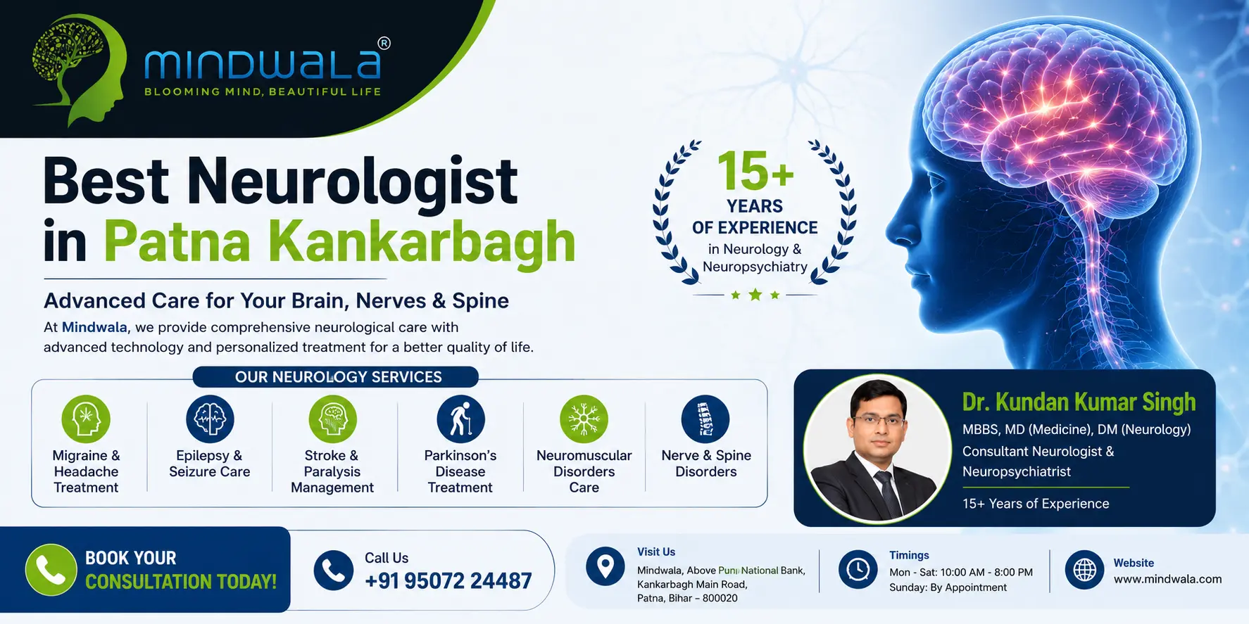 Best Neurologist in Patna Kankarbagh